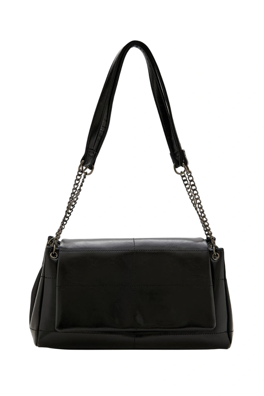 Forever21 -Faux Leather Shoulder Bag-Women-sold bt FIG