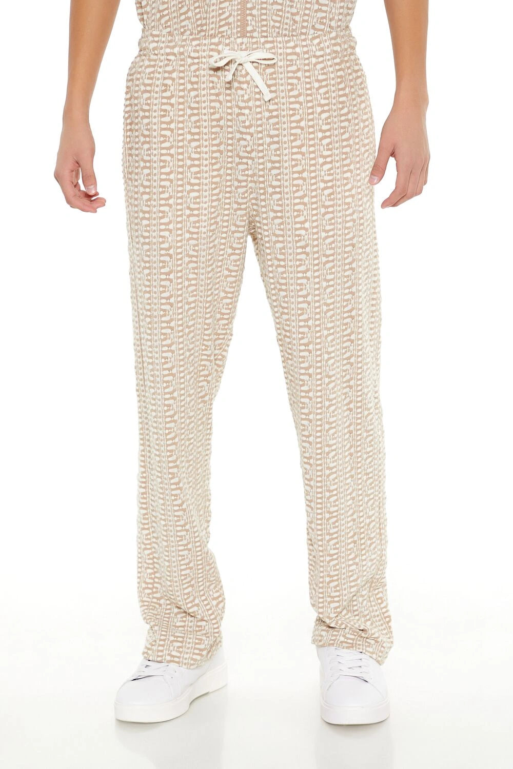 فوريفر 21-بنطال جيو متوسط الارتفاع بقصة ضيقة-للرجال