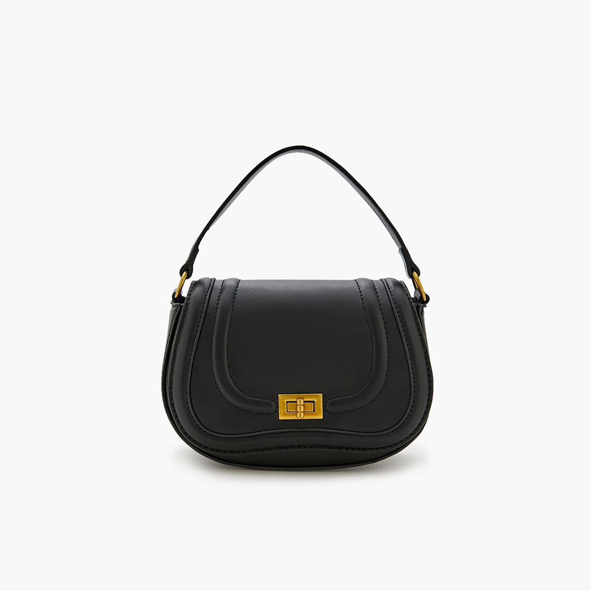 فوريفر 21 - حقيبة كروس بودي بحزام من الحرير الخشن للنساء - يباع بواسطة اف اى جى