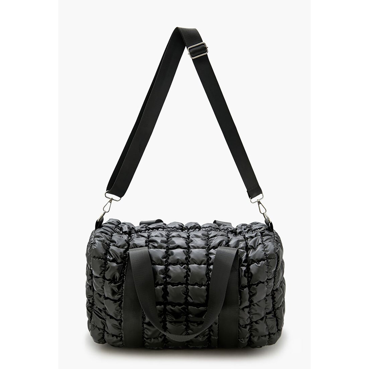 فوريفر 21 - حقيبة دافل مبطنة للنساء - يباع بواسطة اف اى جى