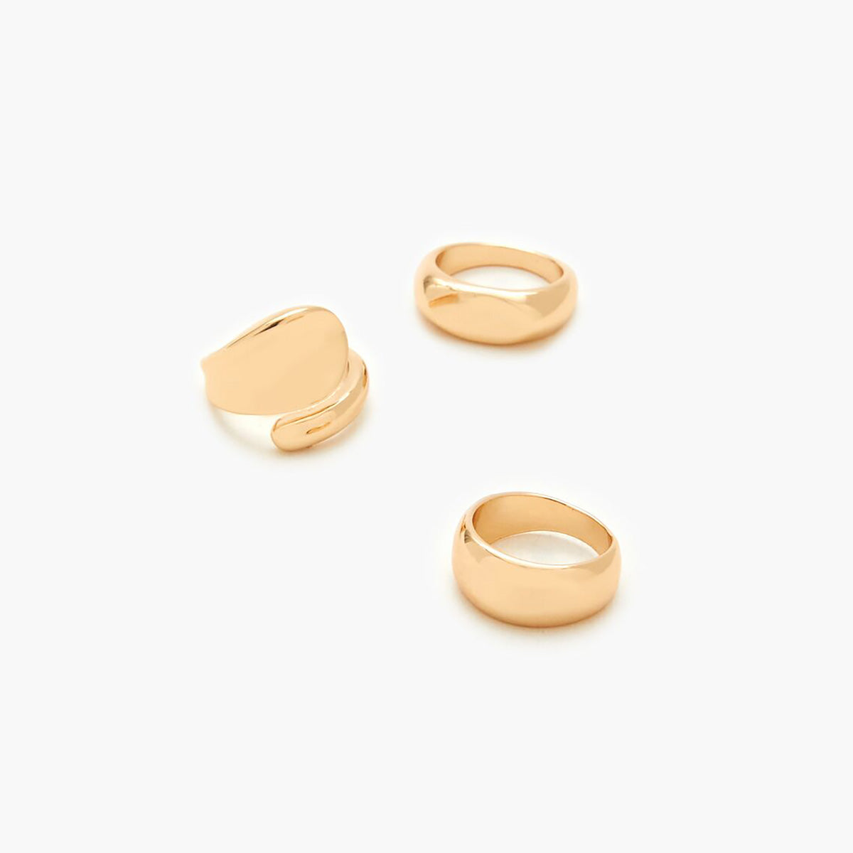 فوريفر 21 - مجموعة حلقات حلزونية للنساء - يباع بواسطة اف اى جى