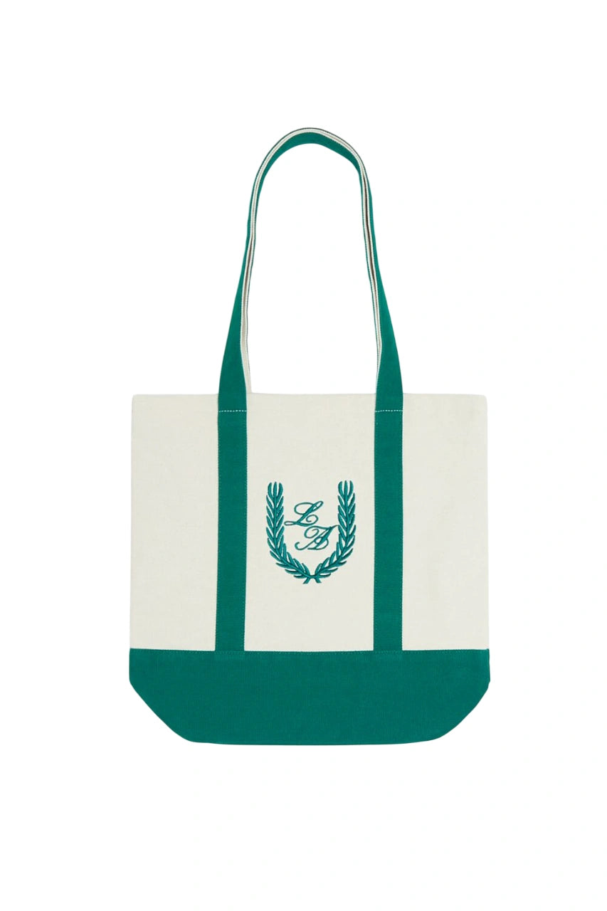 فوريفر 21-حقيبة توت لوس أنجلوس مطرزة بلونين-للنساء