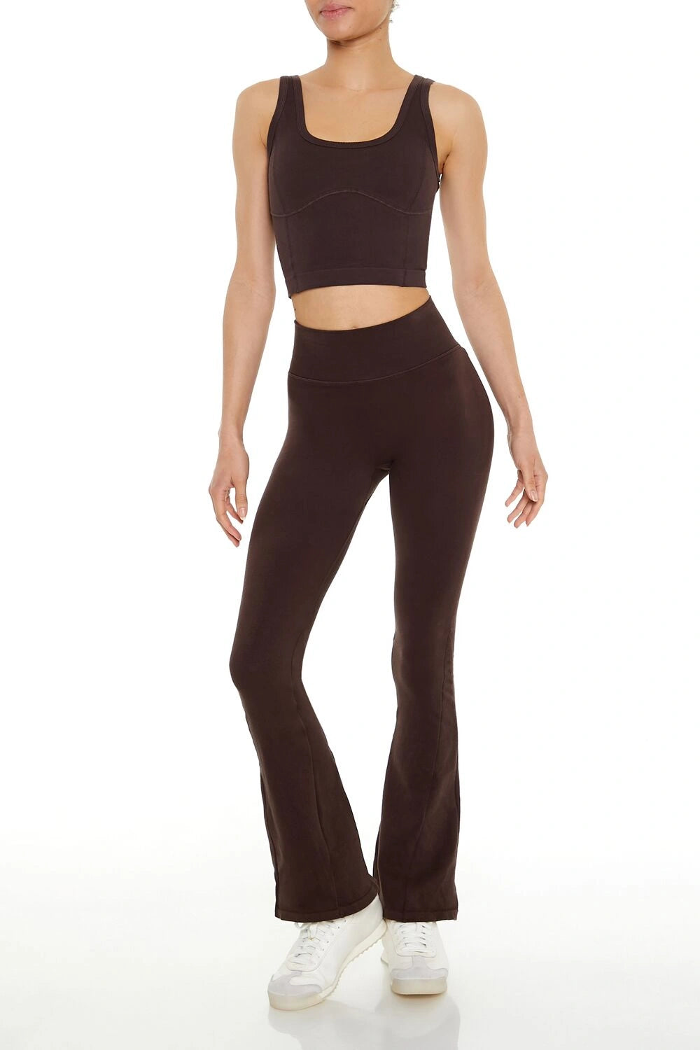 فوريفر 21-بنطال ضيق واسع بدون درزات-للنساء