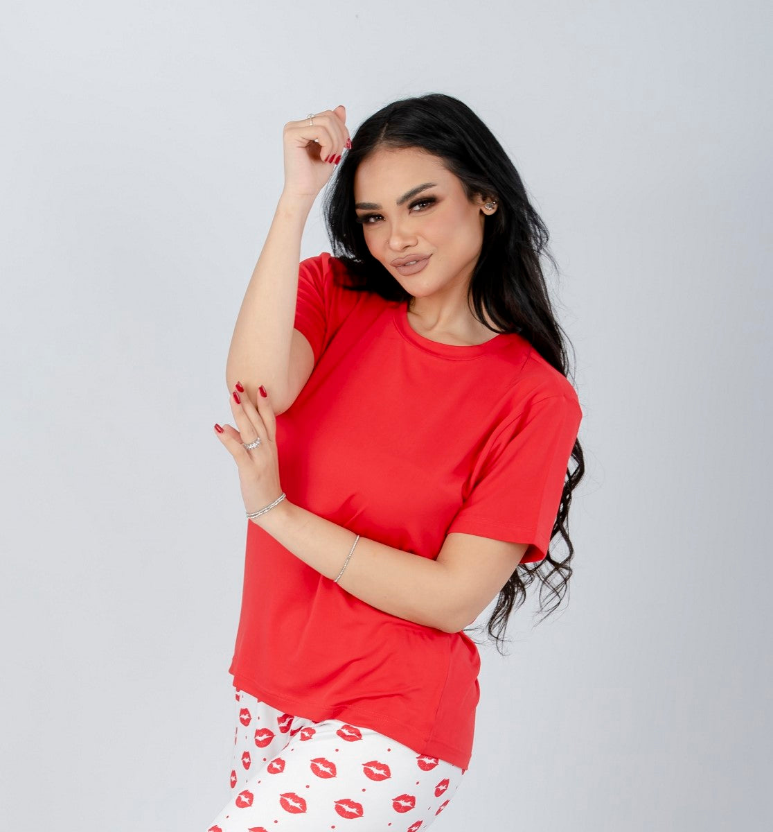 شيك شيك - تيشيرت أساسي للنساء