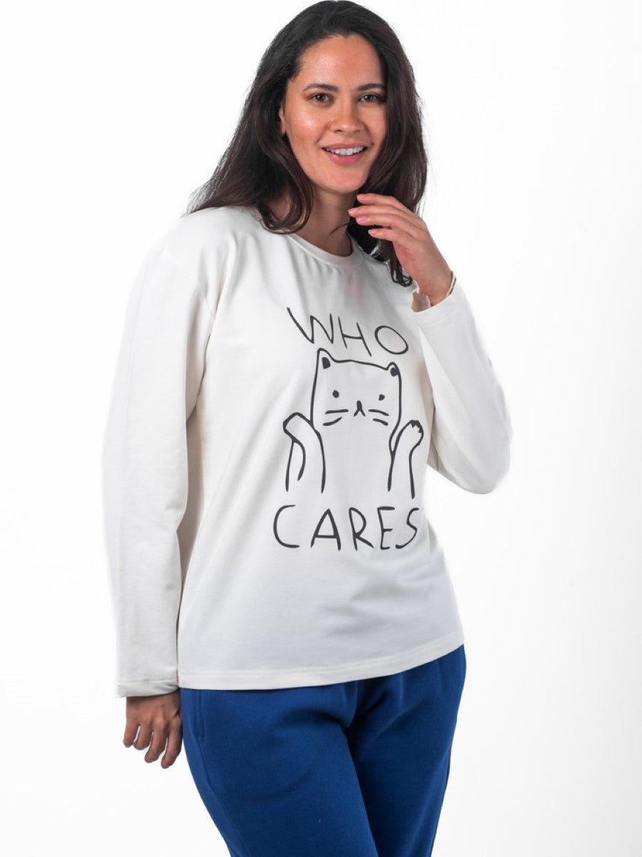 شيك شيك - تيشيرت مطبوع للنساء