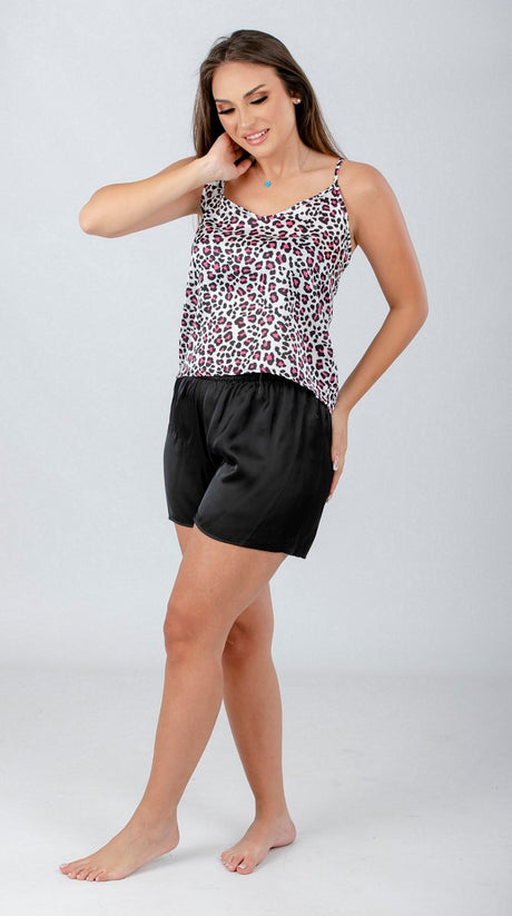 شيك شيك - طقم بيجاما ستان للنساء