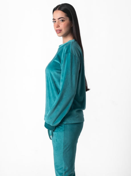 شيك شيك  - طقم بيجاما مريحه للنساء