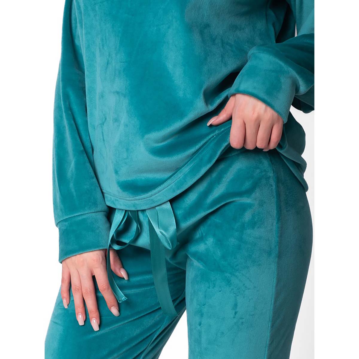 شيك شيك - طقم  بيجامه مكون من قطعتين للنساء