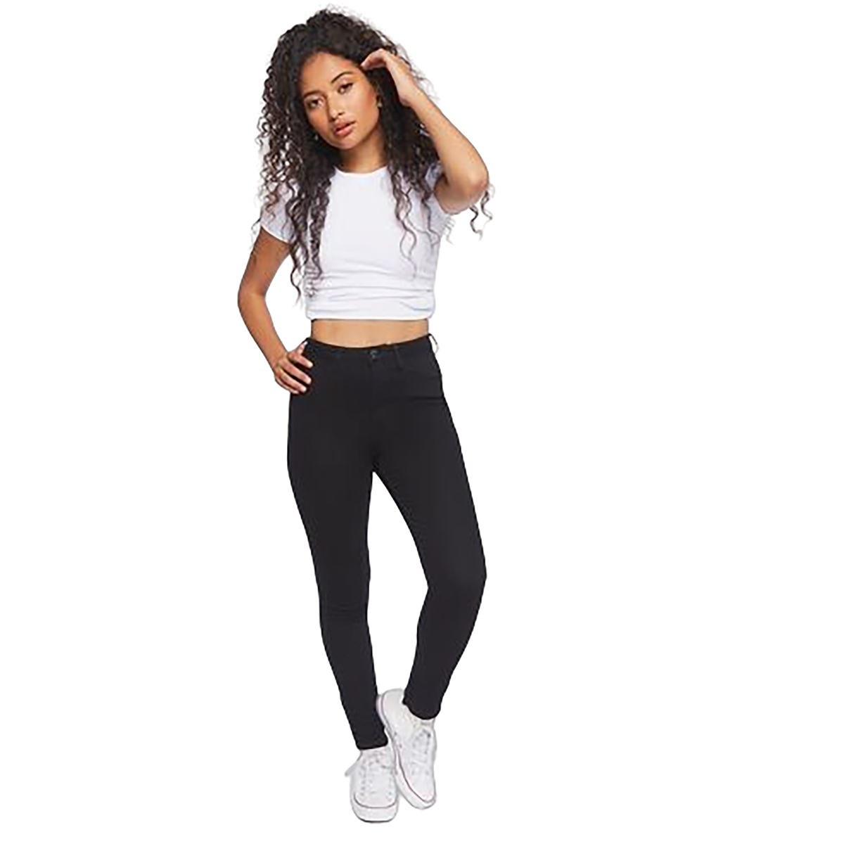 Forever 21 - Stretch High-Rise Skinny Jeans - Sold by FIG