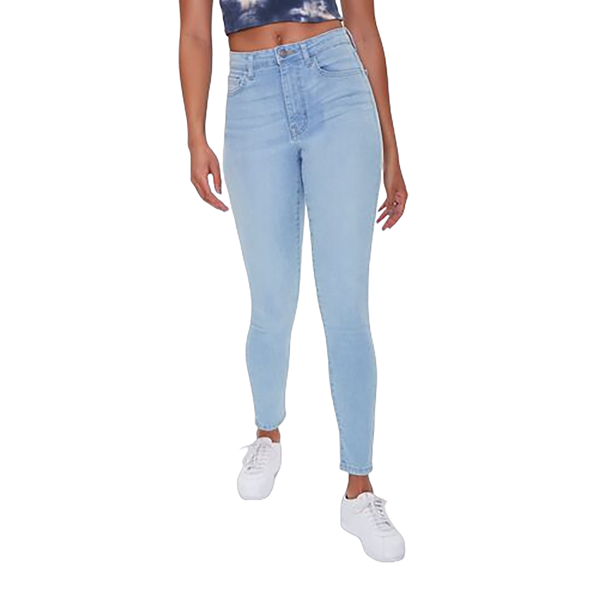Forever 21 - Mid-Rise Skinny Jeans - Sold by FIG