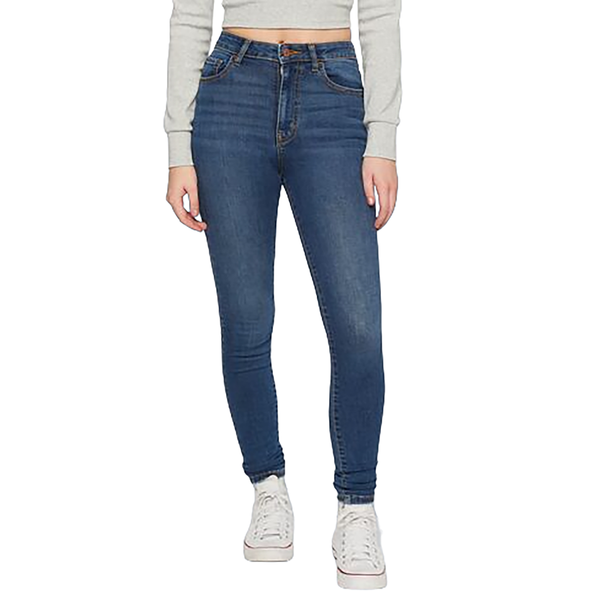 Forever 21 - Mid-Rise Skinny Jeans - Sold by FIG