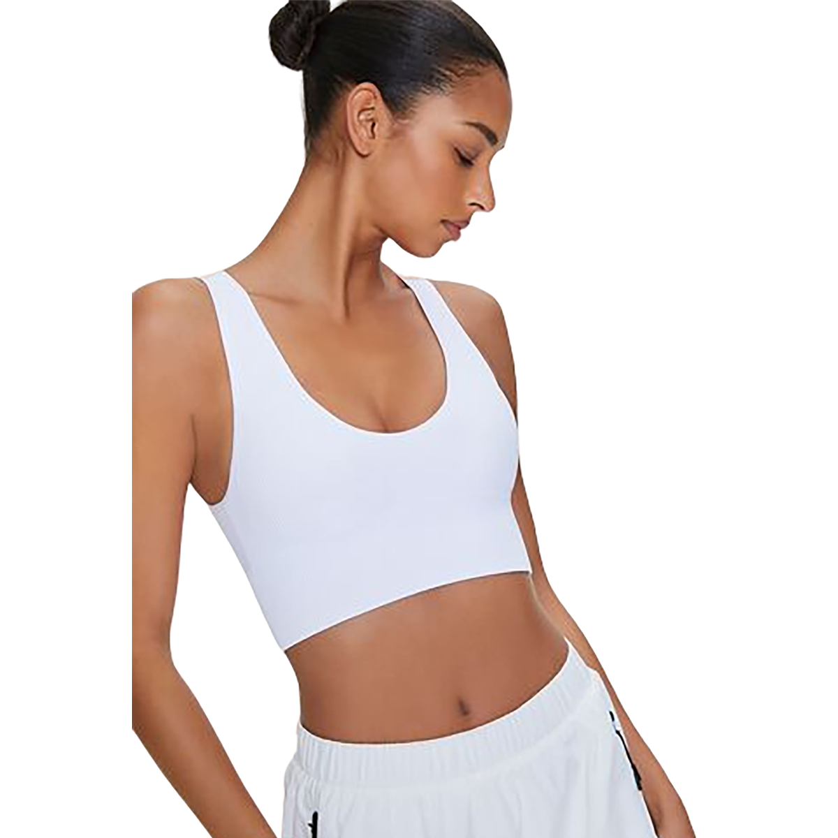 Forever 21 - Seamless Longline Sports Bra - Sold by FIG