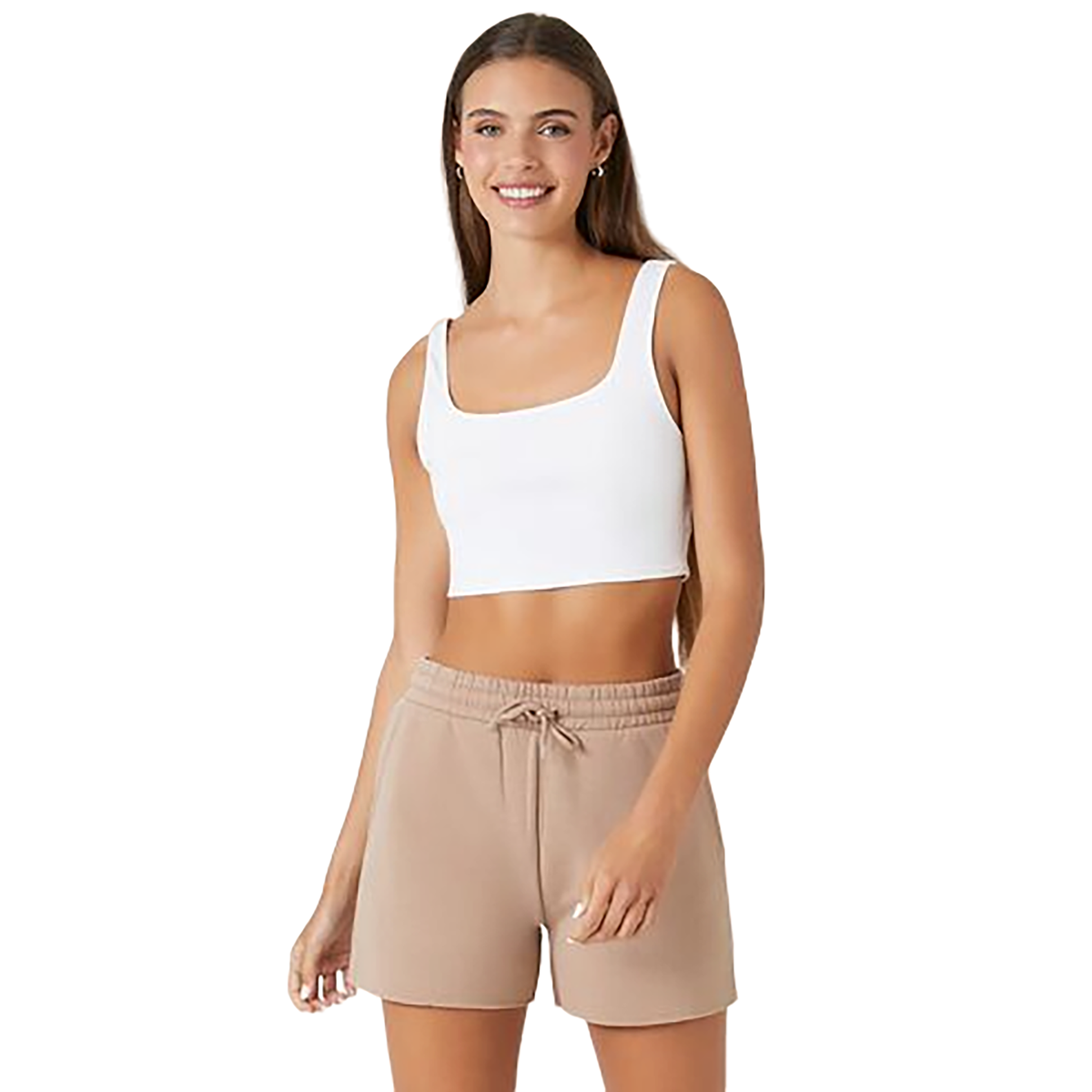 فوريفر 21 - شورت برباط صوف للنساء - بيعت من قبل اف اي جي