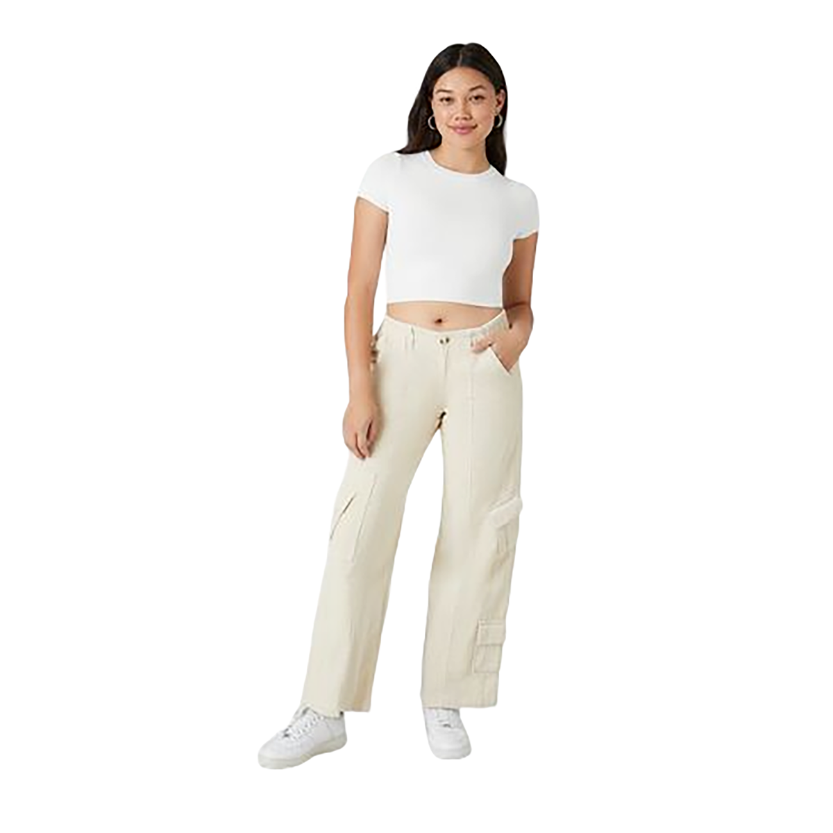 فوريفر 21 - بنطلون كارجو مريح للنساء - بيعت من قبل اف اي جي