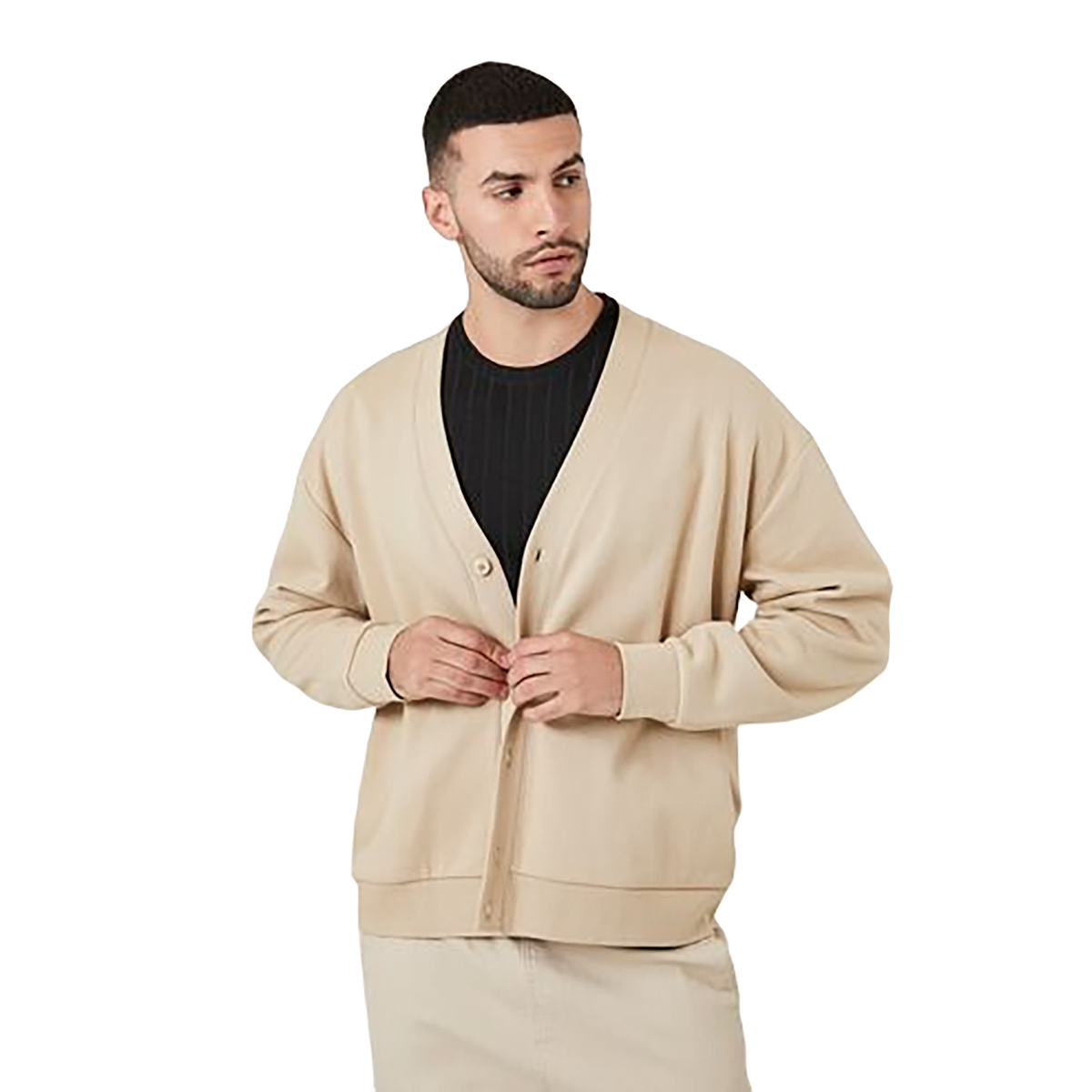 Forever 21 - Drop-Sleeve Cardigan Sweater - Sold by FIG