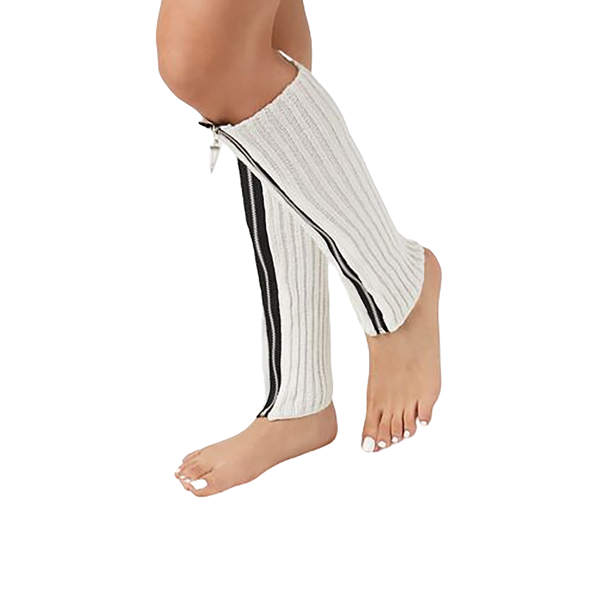 فوريفر 21 - تدفئة الساق بسحاب - بيعت من قبل اف اي جي