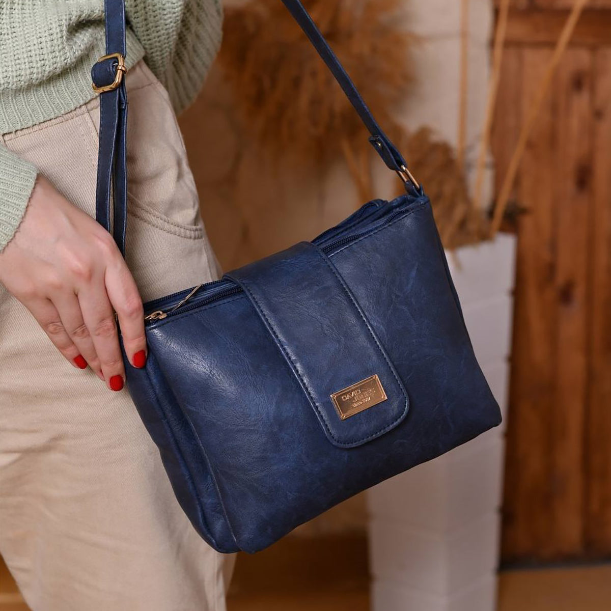 Booria - Women Hand Bag with Cross Hand