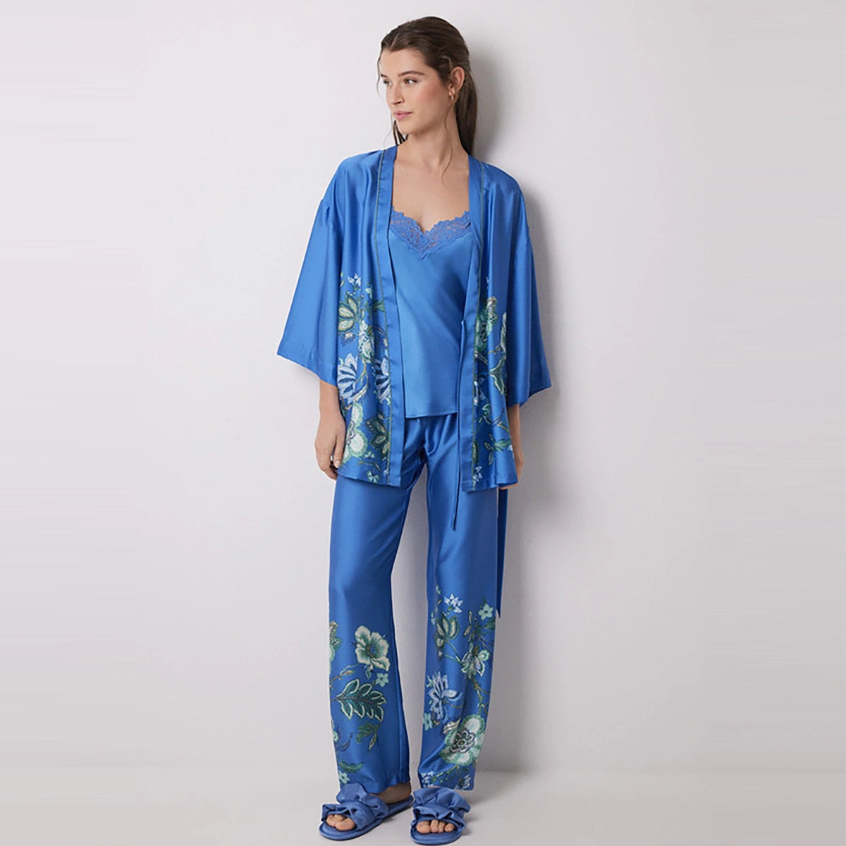 Women Secret - Satin And Lace Pajama Set for women - sold by FIG