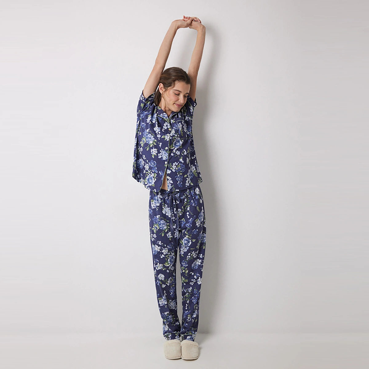 Women Secret	- Floral Cotton Classic Pyjamas for women - sold by FIG