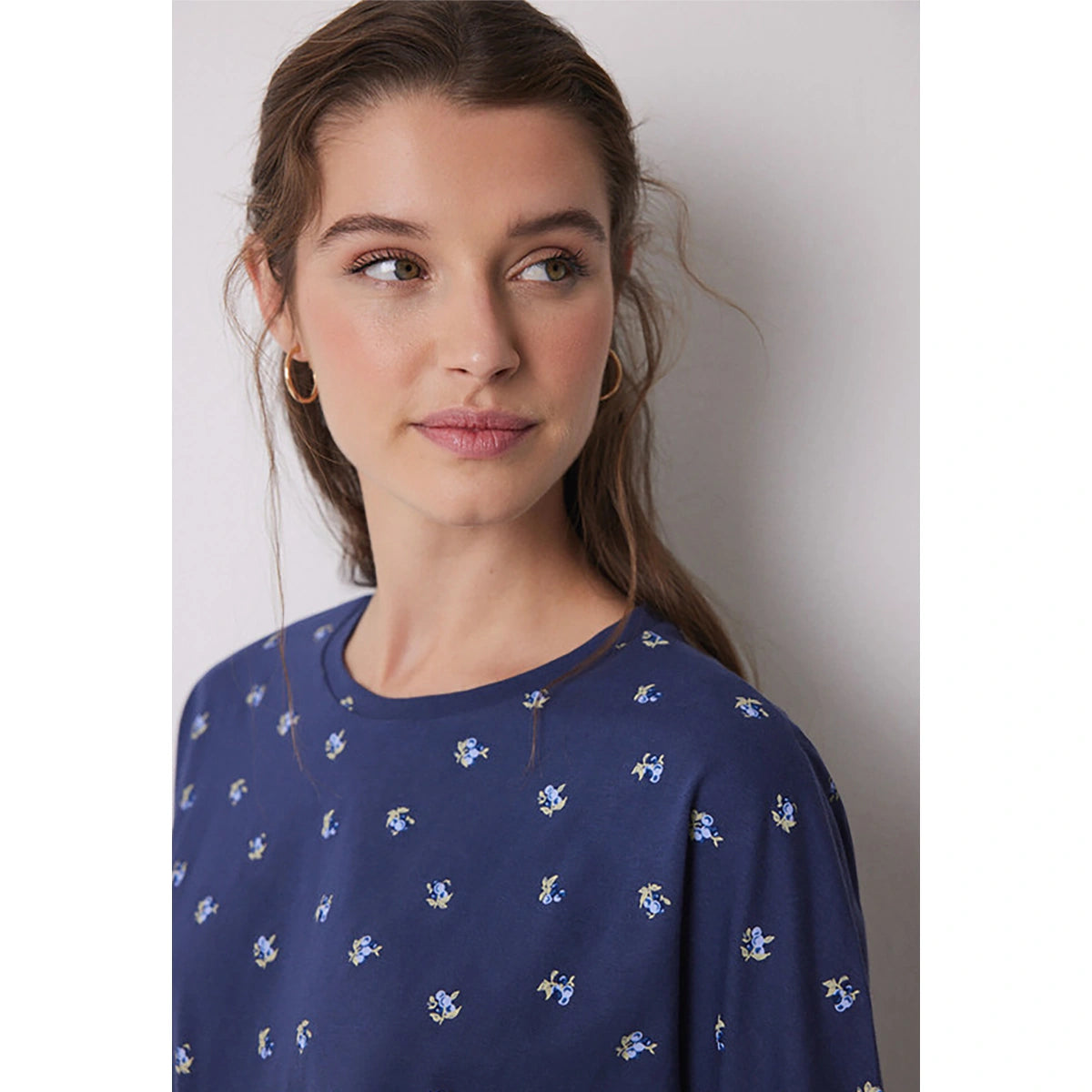 Women Secret	- Long Cotton Pajamas With Flowers for women - sold by FIG