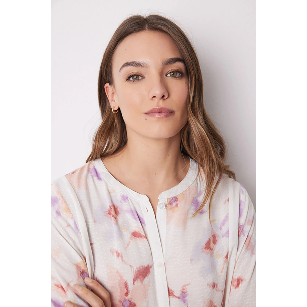 Women Secret - Long Viscose Flower Shirt Pajamas for women - sold by FIG