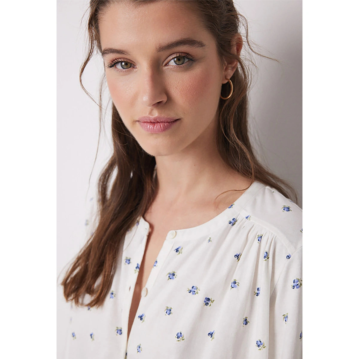 Women Secret - Long Pajamas Cotton White Flowers for women - sold by FIG