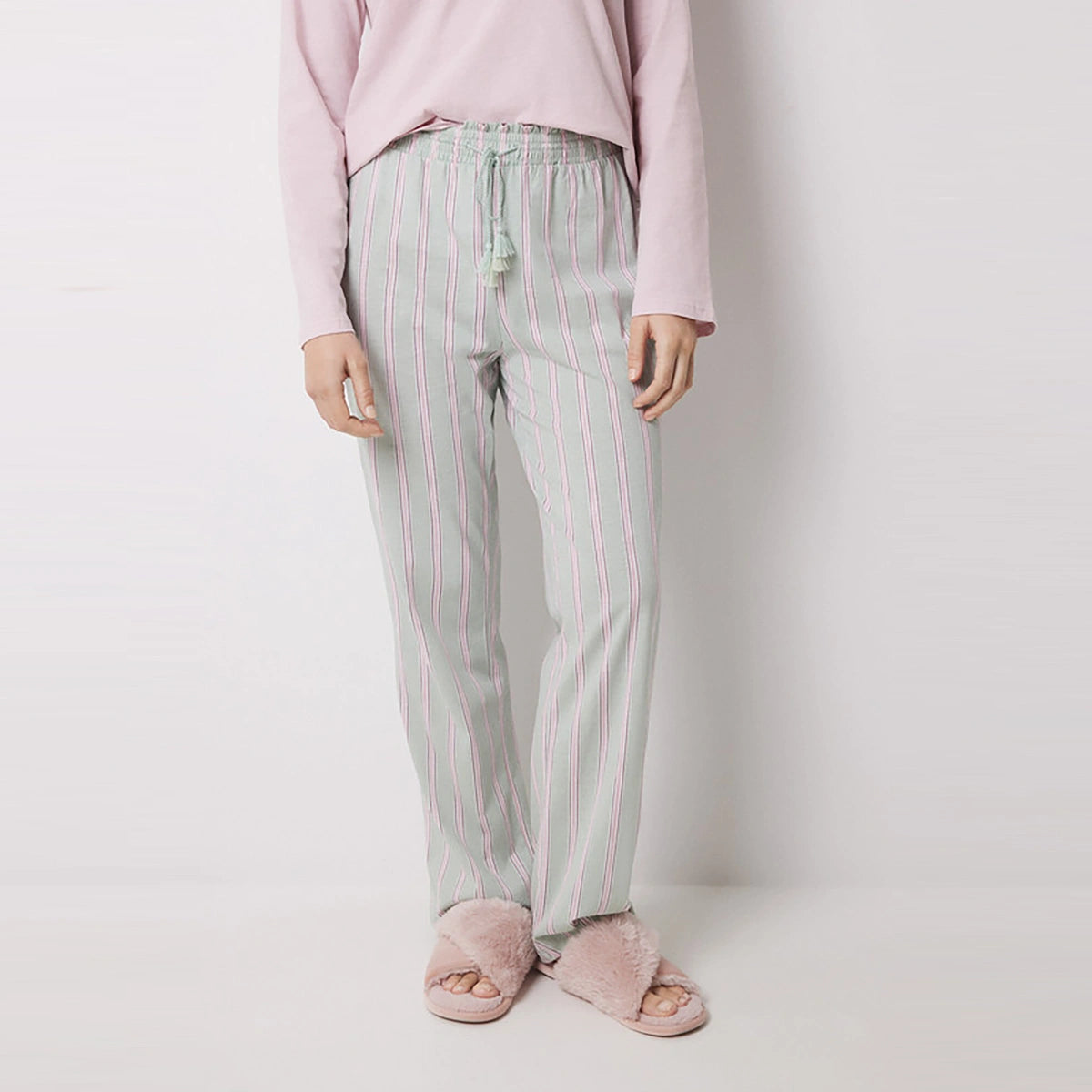 Women Secret - Long Pants Cotton Striped for women - sold by FIG