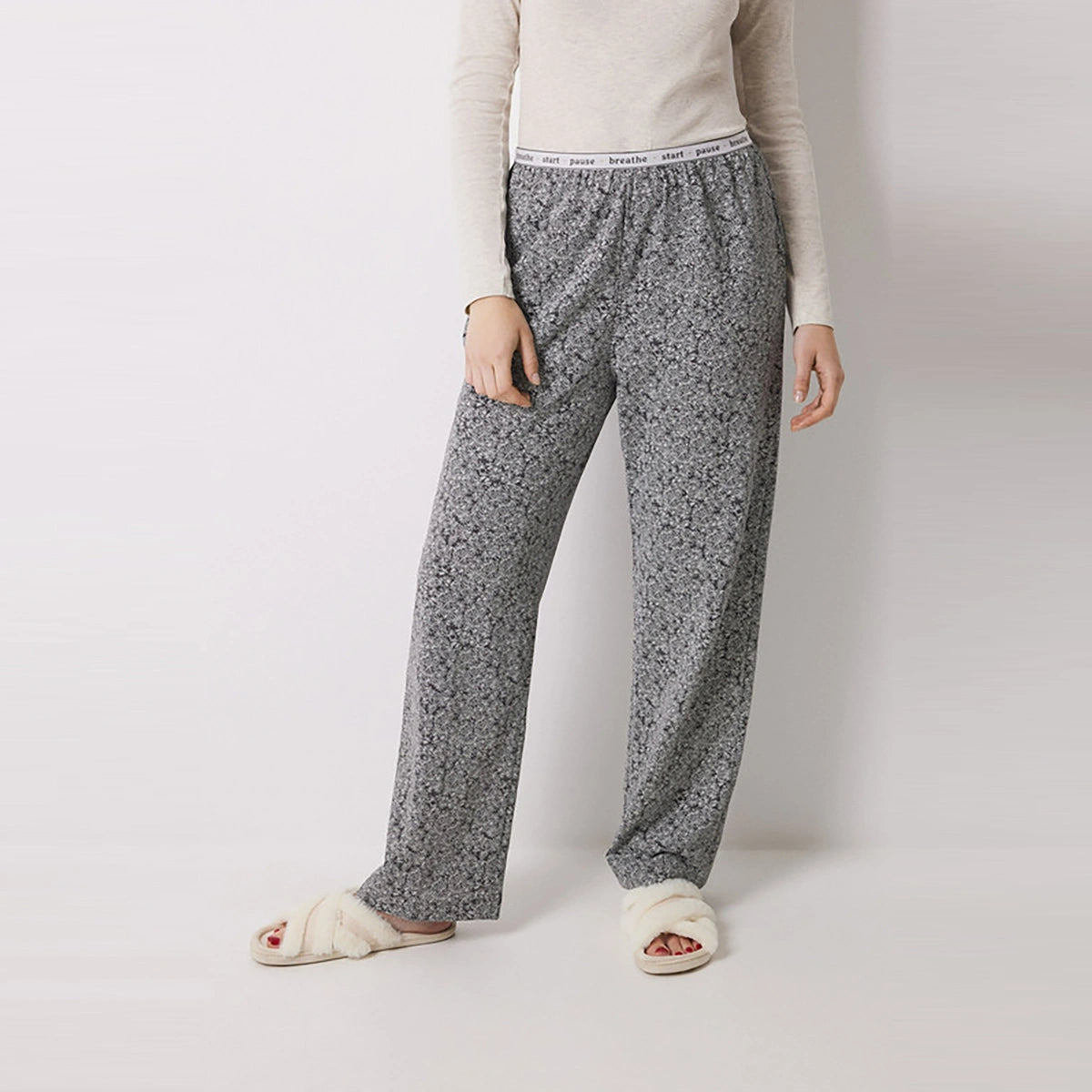 Women Secret - Long Trouser With Flower Print for women - sold by FIG