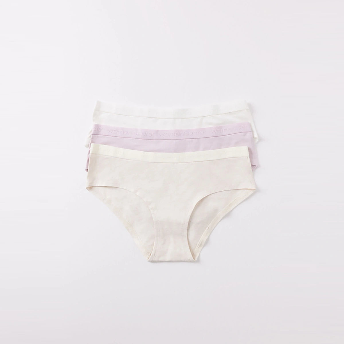 Women Secret - Pack Of 3 Wide Cotton Panties With Logo for women - sold by FIG