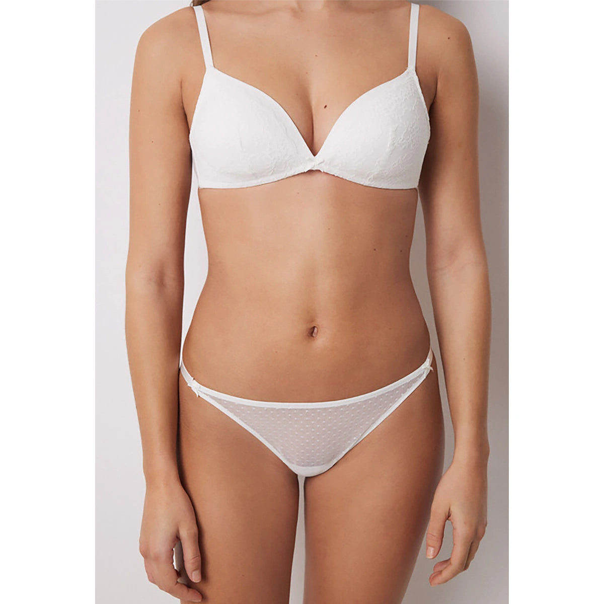 Women Secret - Classic Lace Plumeti Panty for women - sold by FIG