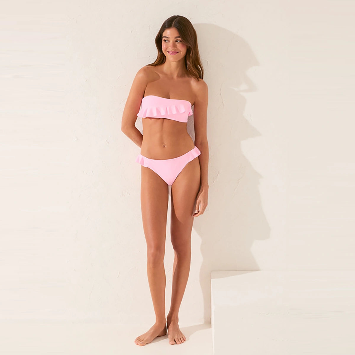 Women Secret - Bandeau Bikini Top With Ruffle for women - sold by FIG