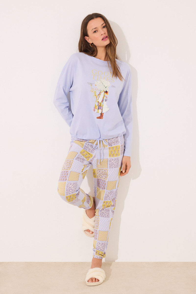 women'secret - Long pyjamas with "Holly Hobbie" print - sold by FIG