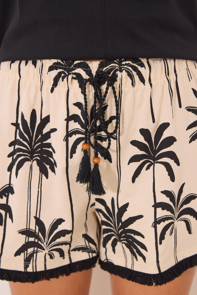 women'secret - 100% cotton short pajamas with Mickey Mouse print - sold by FIG