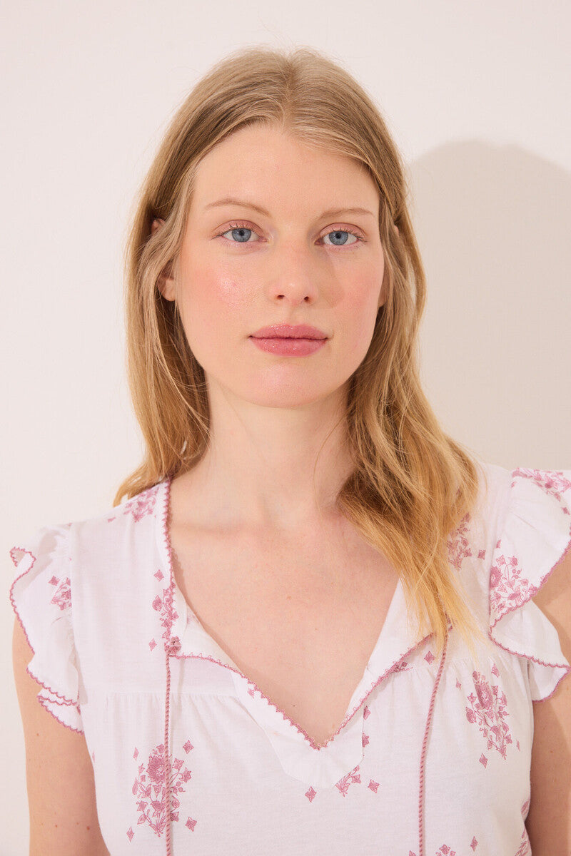 Women Secret-maternity" nightgown with floral print- sold by FIG