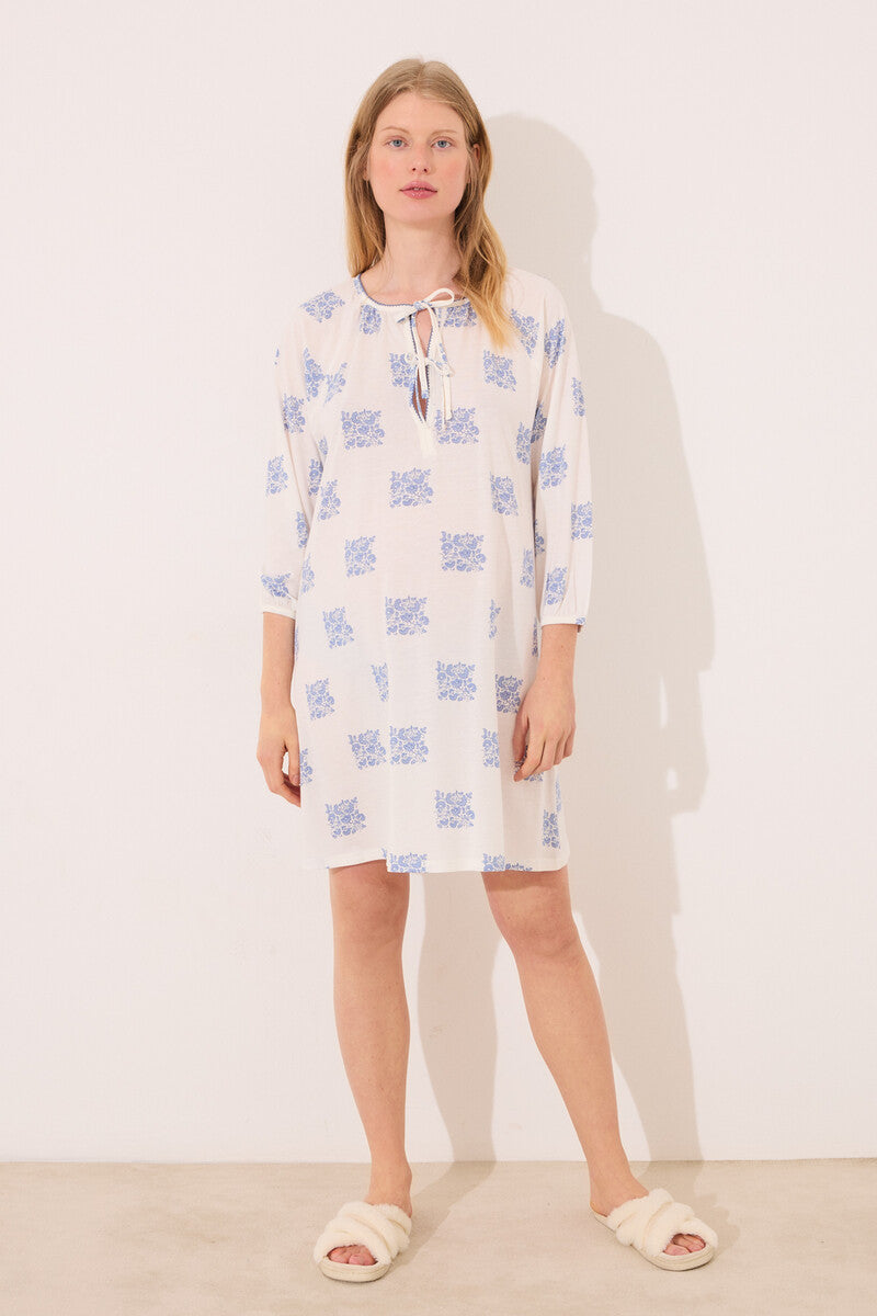 Women Secret-maternity" nightgown with boho print- sold by FIG