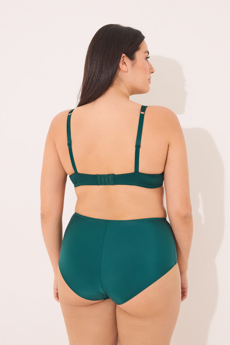 Women Secret-Classic high green microfiber pantyhose-sold by FIG