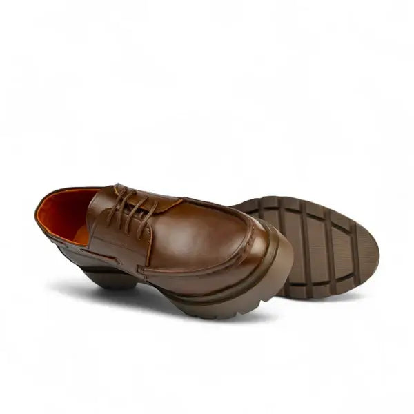 Leazus Maximo Shoes- Brown