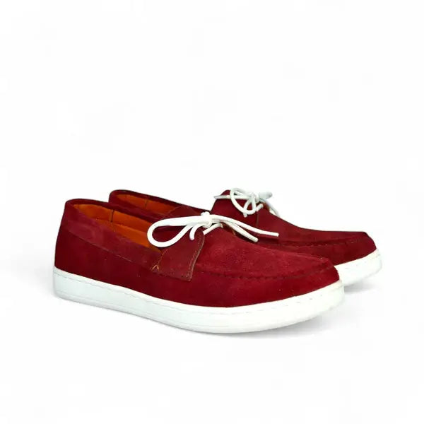 Leazus Twist Loafer - Burgundy