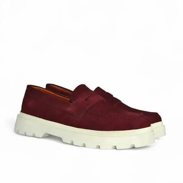 Leazus Whitford Loafer - Burgundy