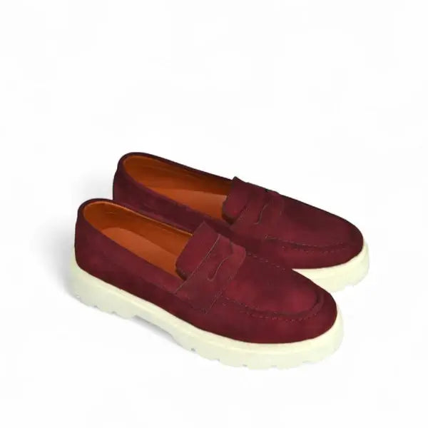 Leazus Whitford Loafer - Burgundy
