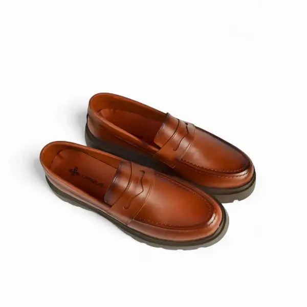 Leazus - Elite - Chunky Loafer - Havana