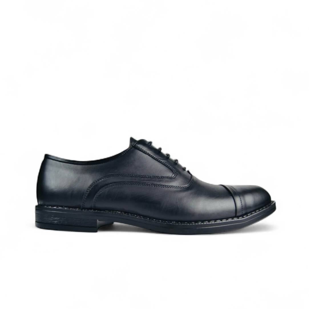 Leazus - Cap-Toe Derby - Black