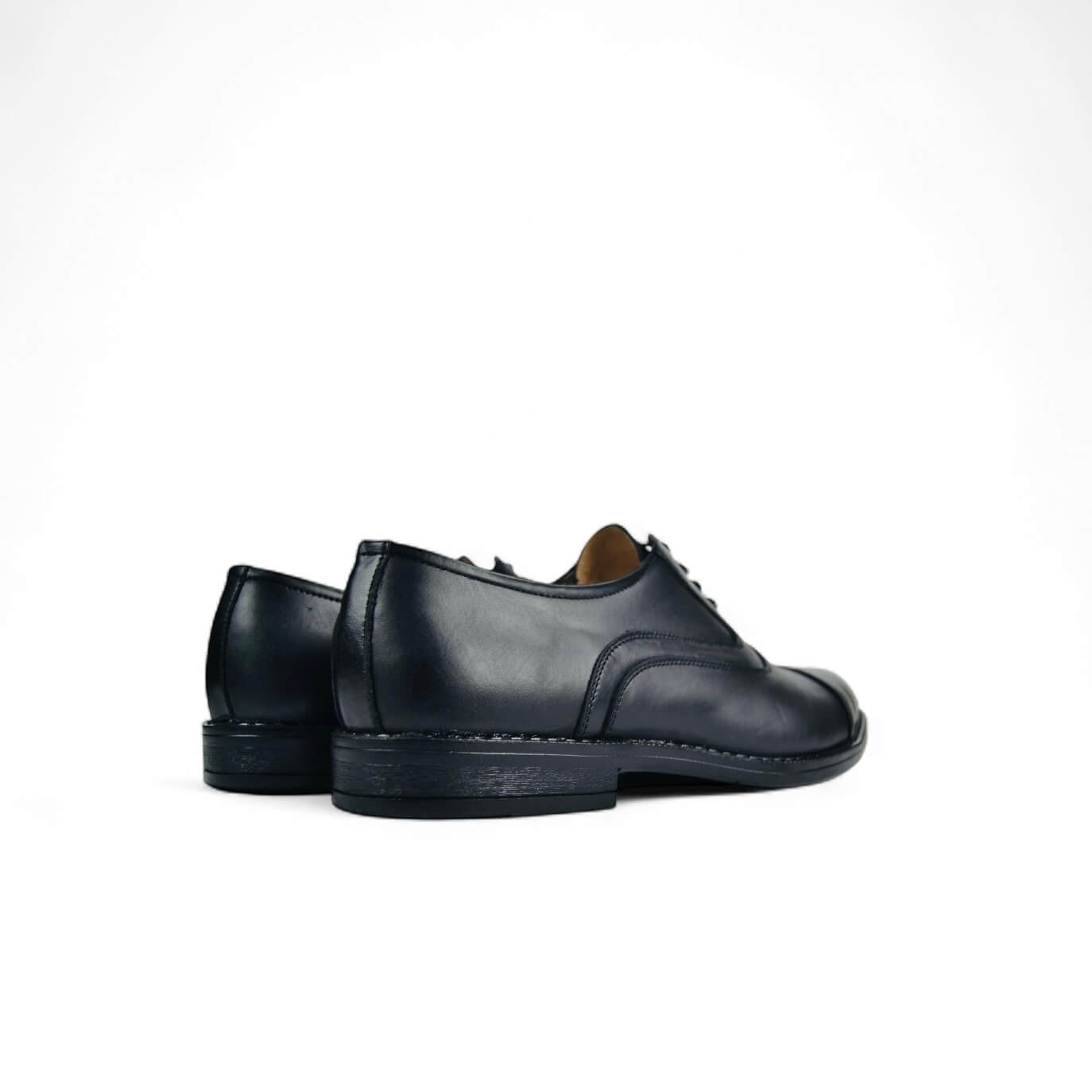 Leazus - Cap-Toe Derby - Black