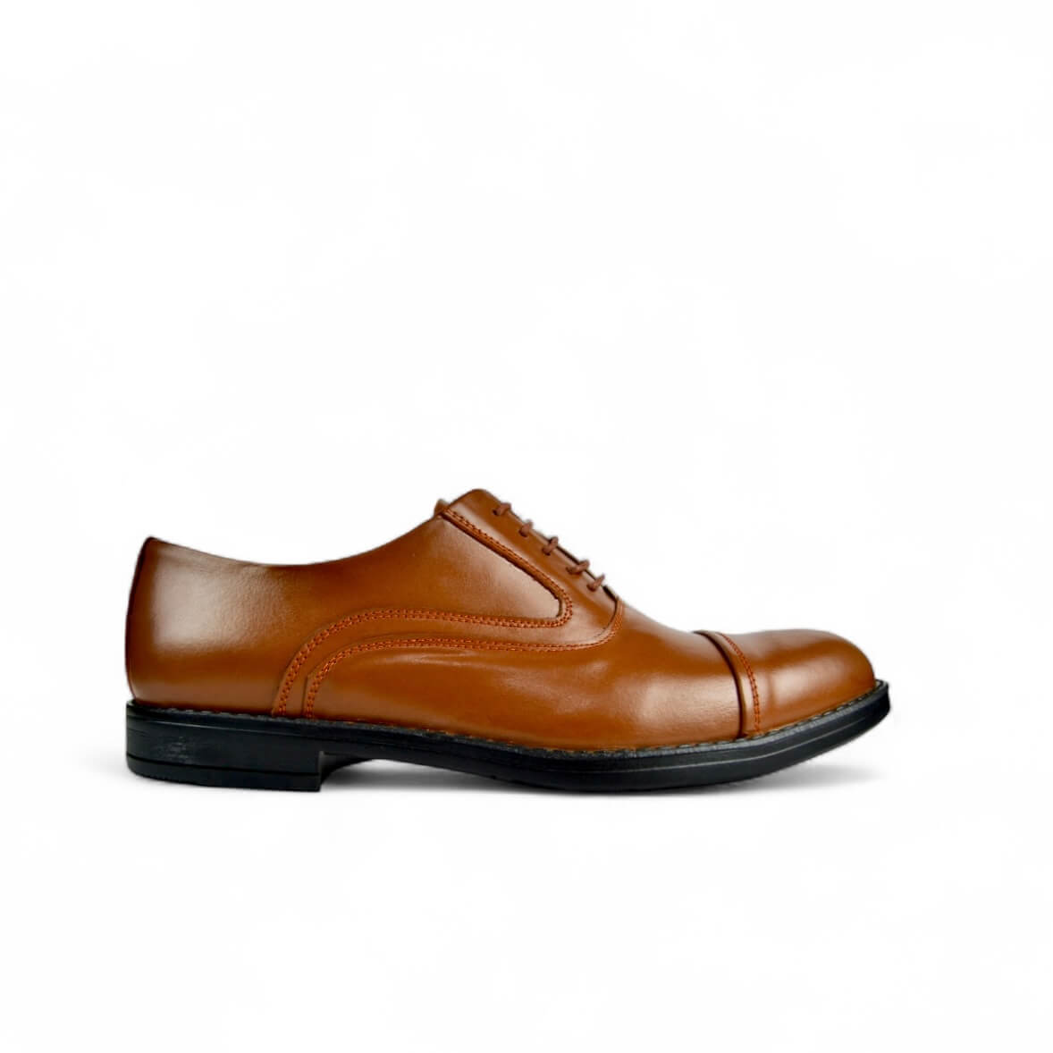 Leazus - Cap-Toe Derby - Havana
