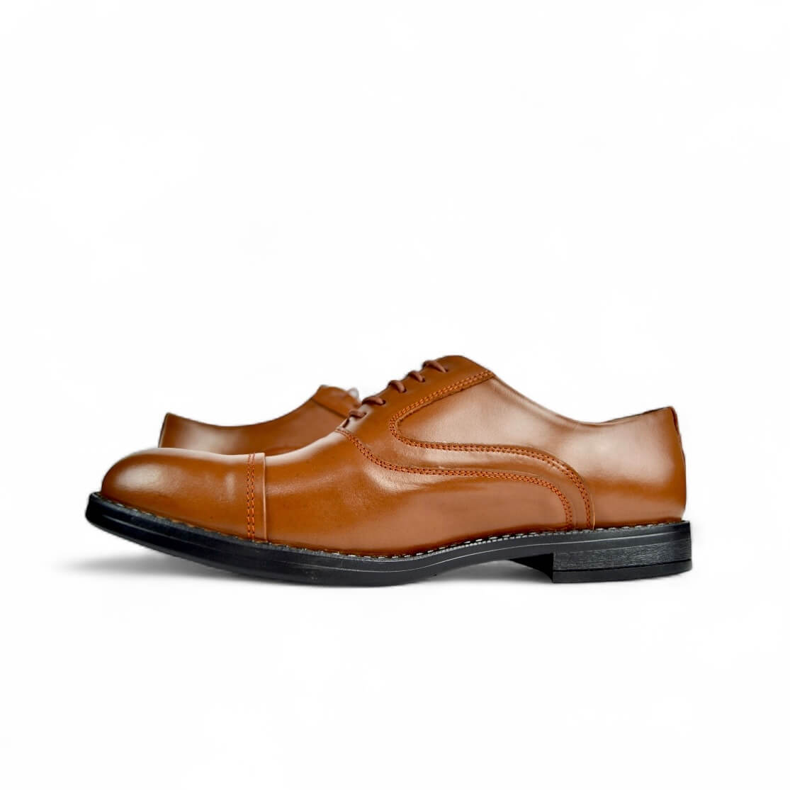 Leazus - Cap-Toe Derby - Havana
