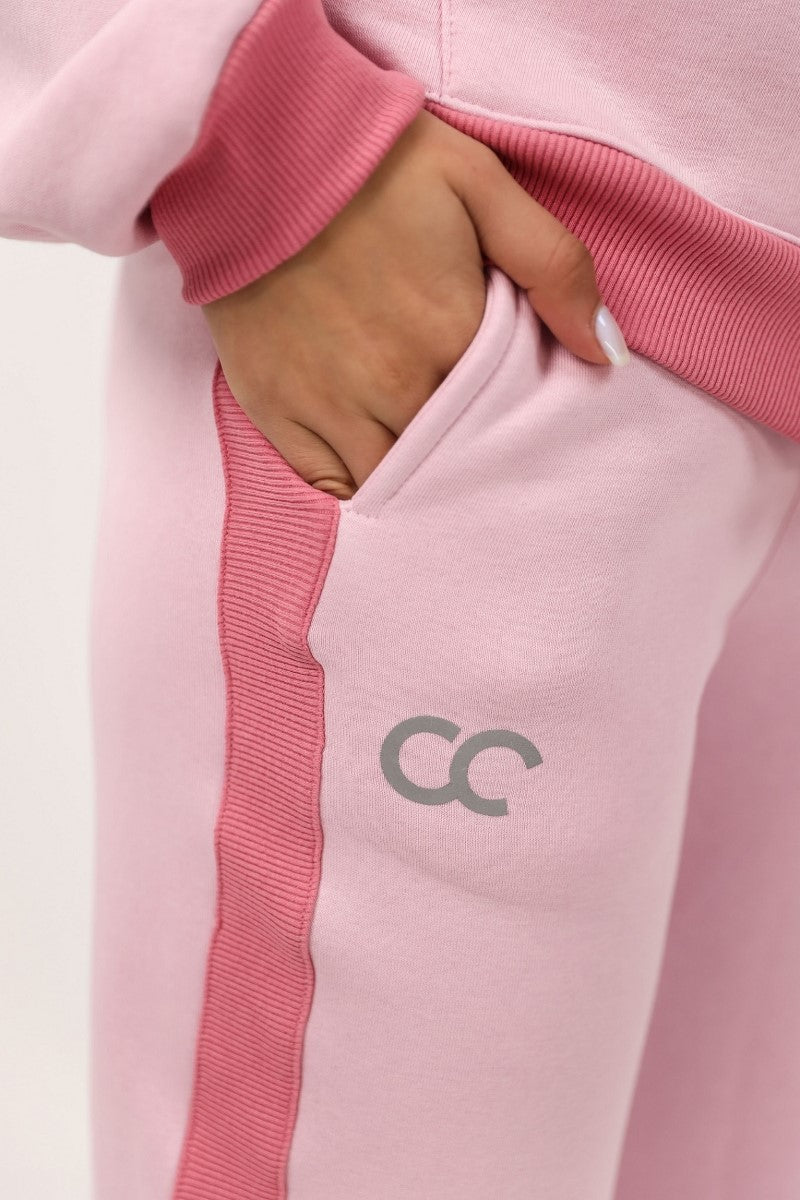 Shechick - Two -Tones Pink SweatPant