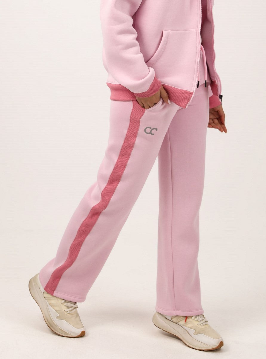 Shechick - Two -Tones Pink SweatPant