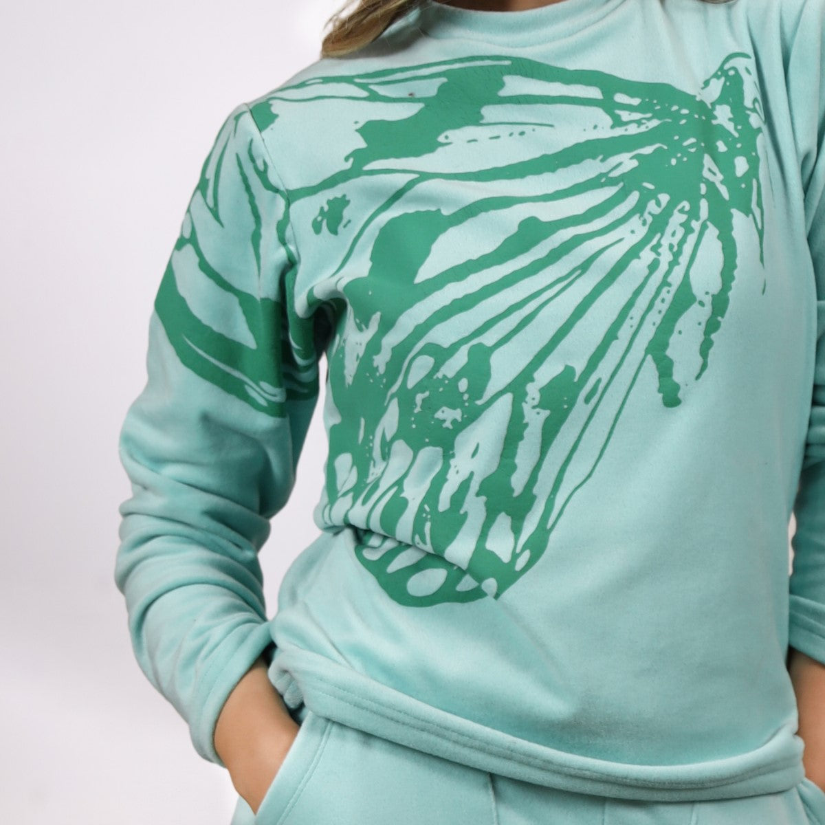 شيك شيك - طقم بيجاما  مطبوع للنساء