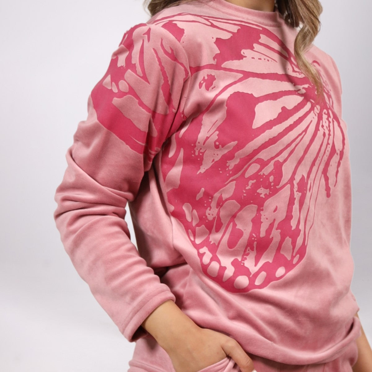 شيك شيك - طقم بيجاما  مطبوع للنساء