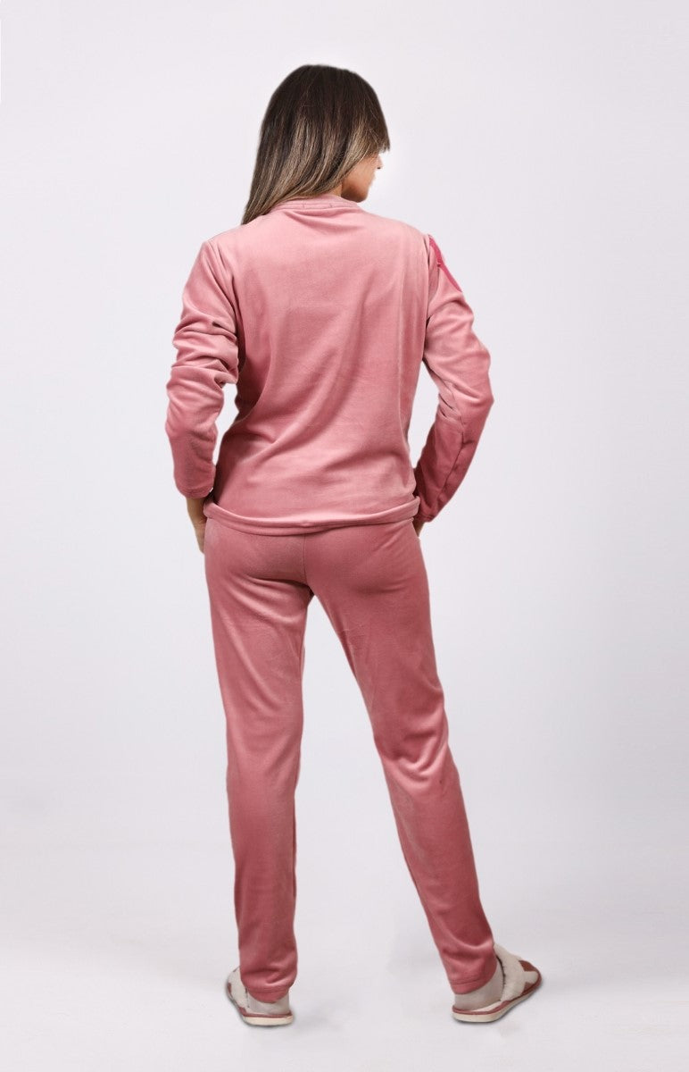 شيك شيك - طقم بيجاما  مطبوع للنساء